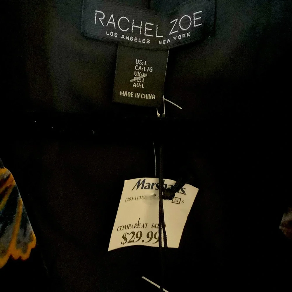Floral Velvet Blazer by Rachel Zoe - Picture 4 of 4